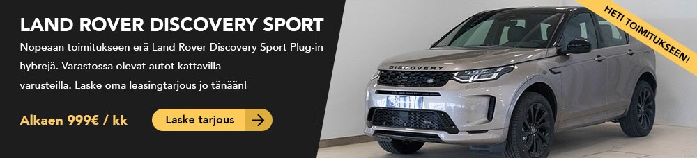 Land Rover Discovery Sport P300e leasing